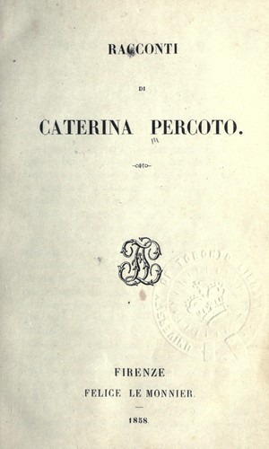 Cover of Racconti