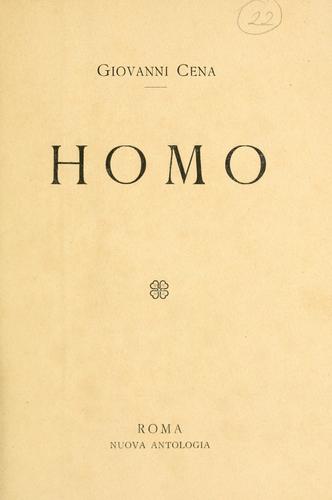Cover of Homo