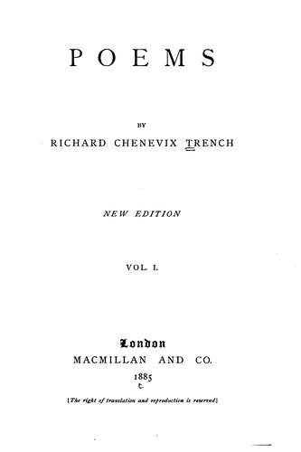 Cover of Poems