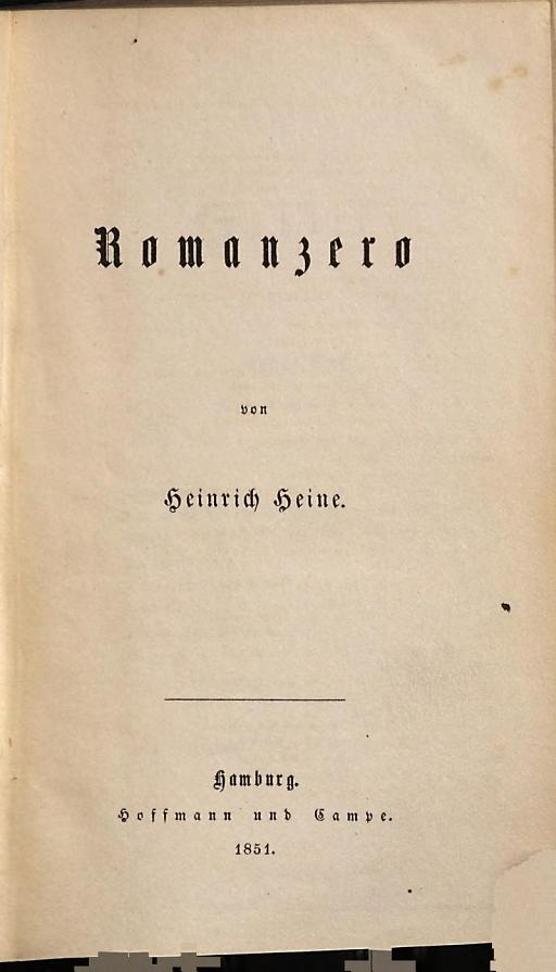 Cover of Romanzero