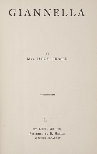 Cover of Giannella