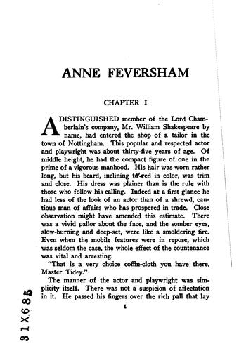 Cover of Anne Feversham