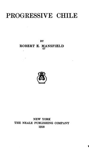 Cover of Progressive Chile