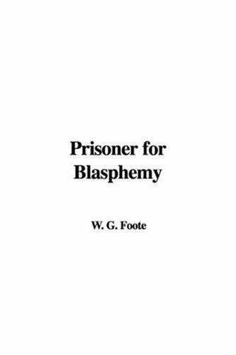 Cover of Prisoner for Blasphemy