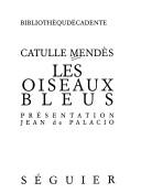 Cover of Les oiseaux bleus