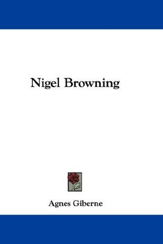 Cover of Nigel Browning