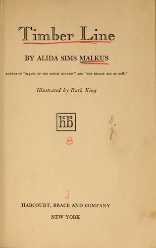 Cover of Timber line