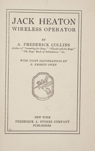 Cover of Jack Heaton, Wireless Operator