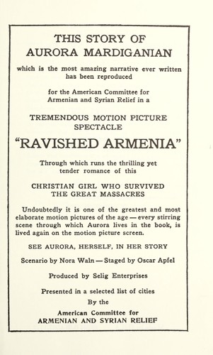 Cover of Ravished Armenia