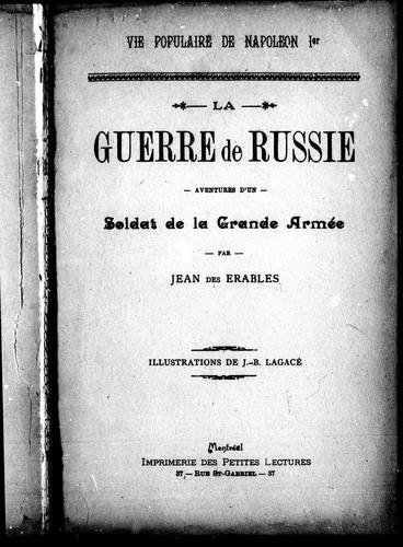 Cover of La Guerre de Russie
