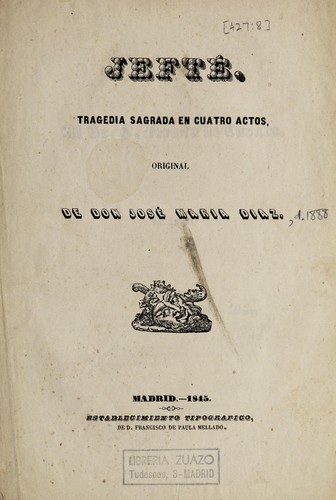 Cover of Jefte