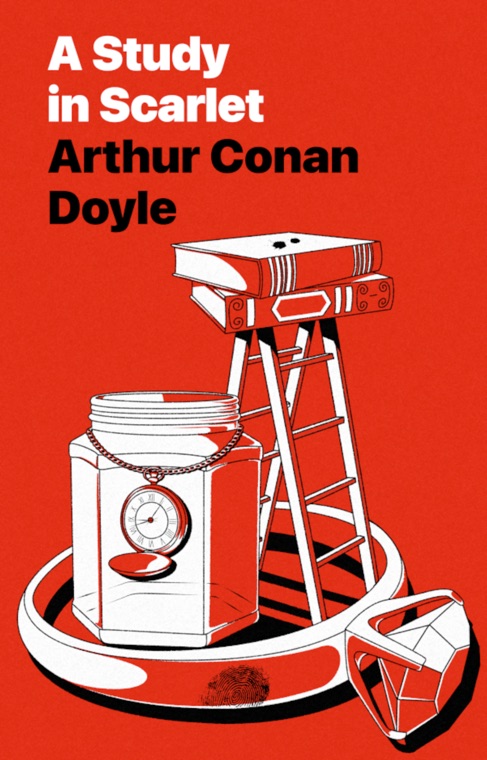 Cover of A Study in Scarlet