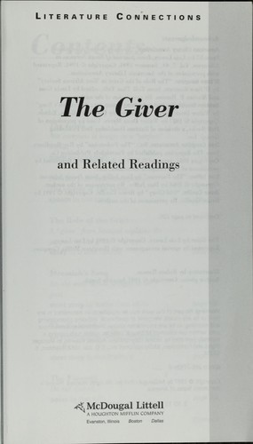 Cover of The giver