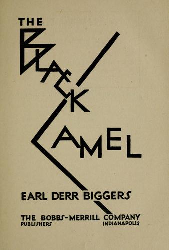 Cover of The black camel
