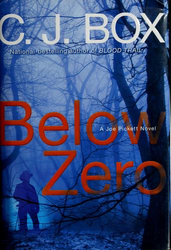 Cover of Below zero