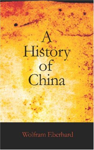 Cover of Chinas Geschichte