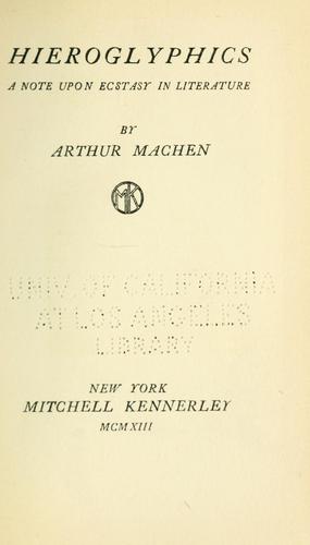 Cover of Hieroglyphics